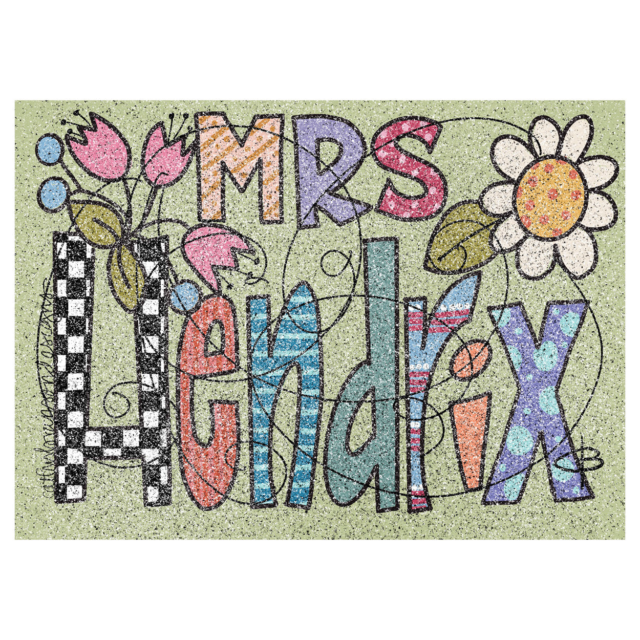 Personalized Name Cards