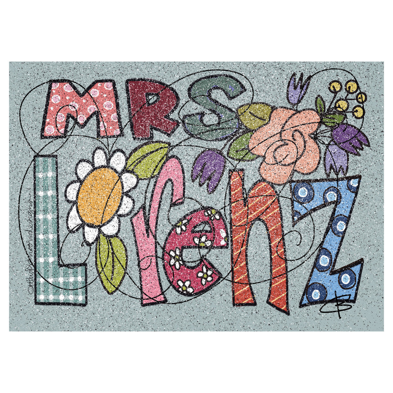Personalized Name Cards