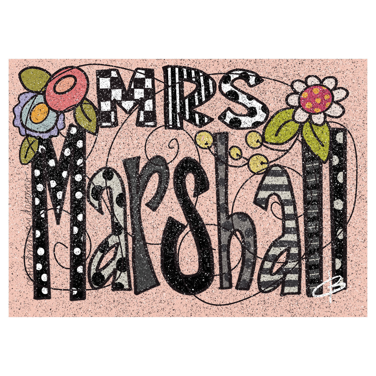 Personalized Name Cards