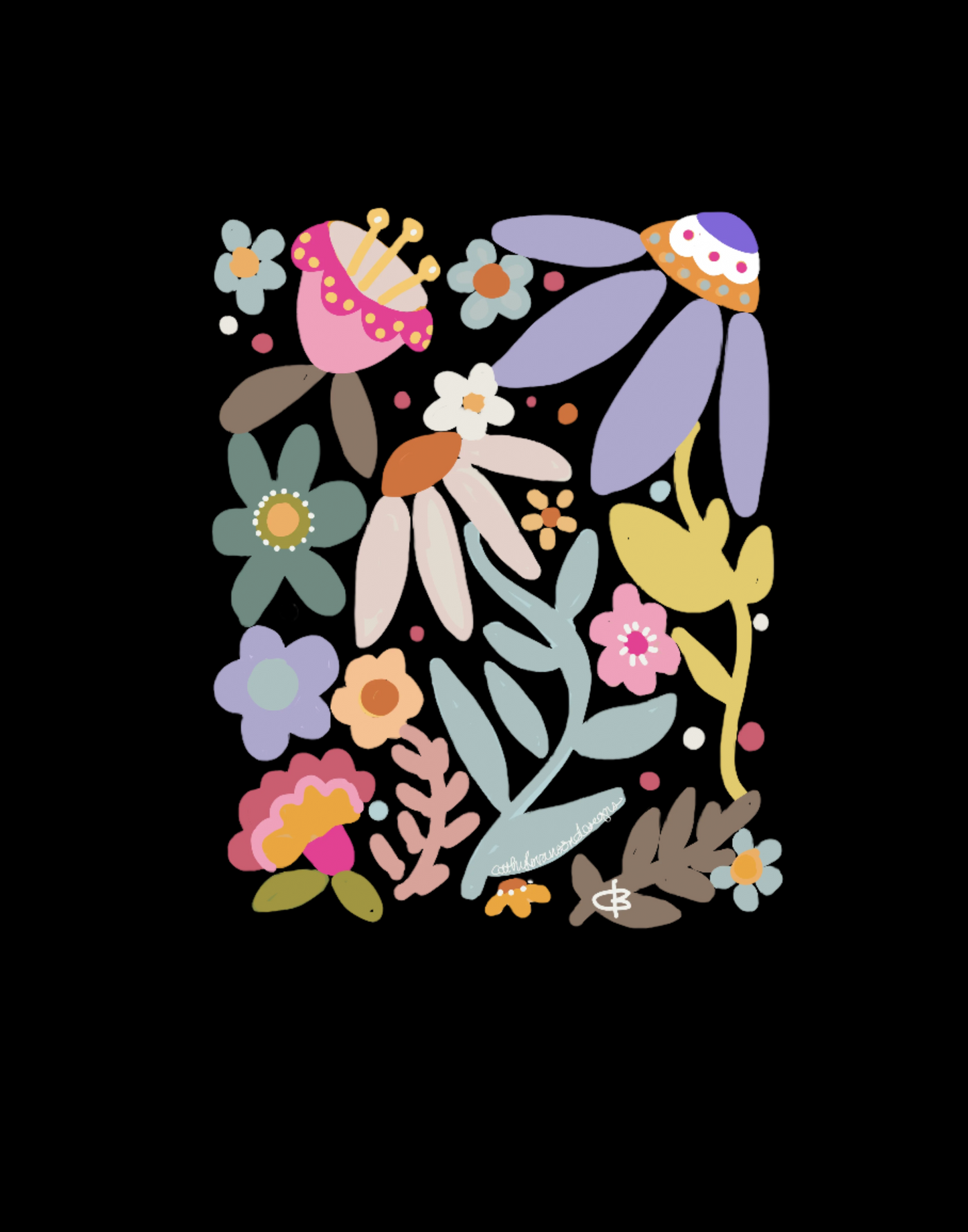 Box of Flowers tee