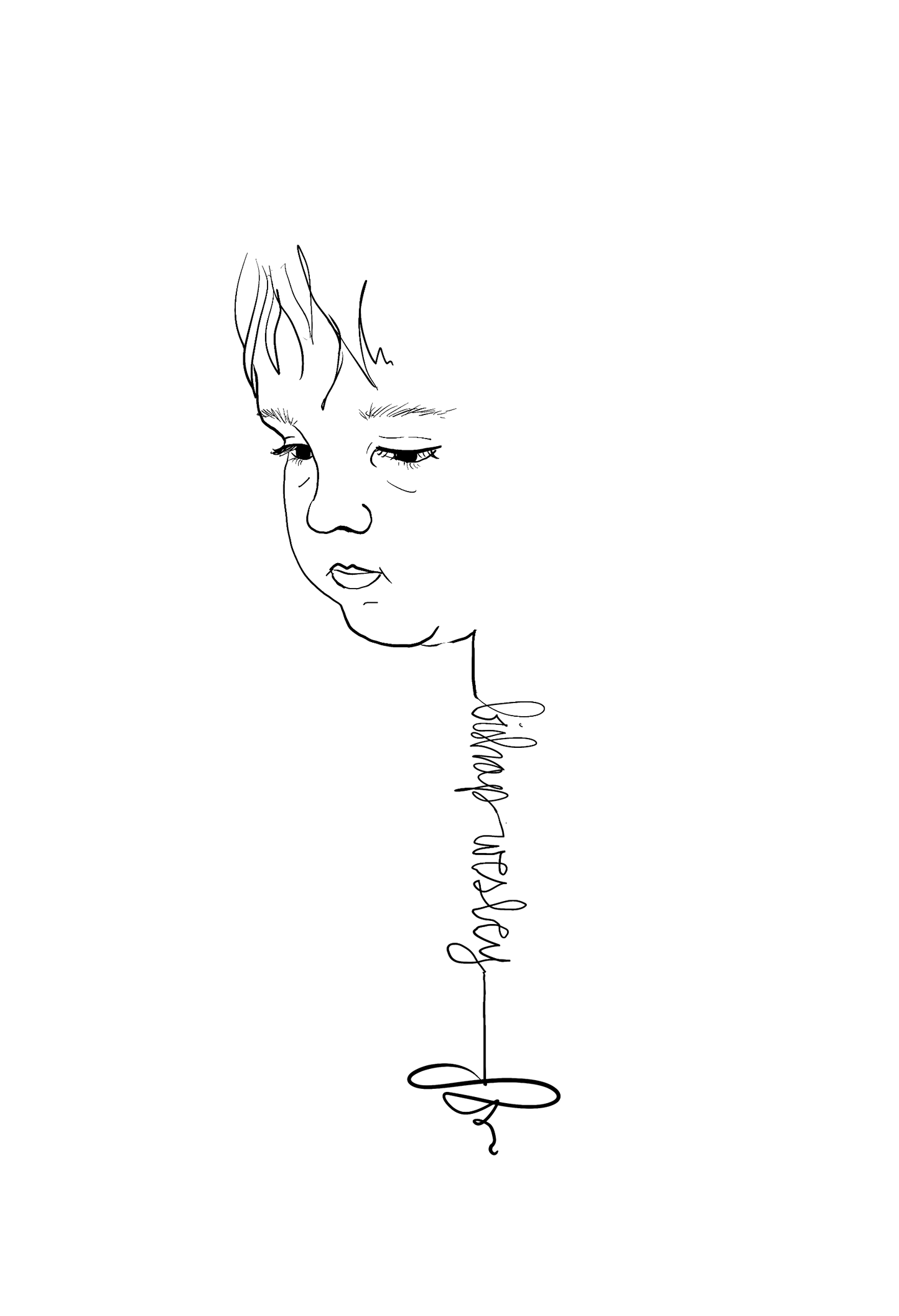 SILHOUETTE LINE DRAWING