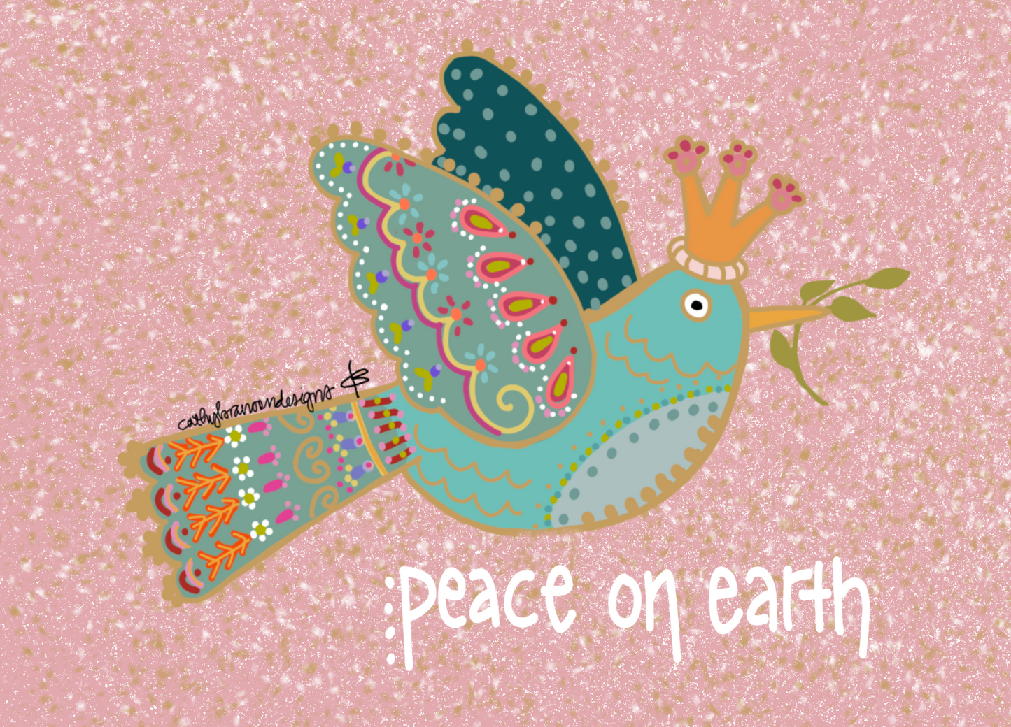 PEACE ON EARTH  CARD