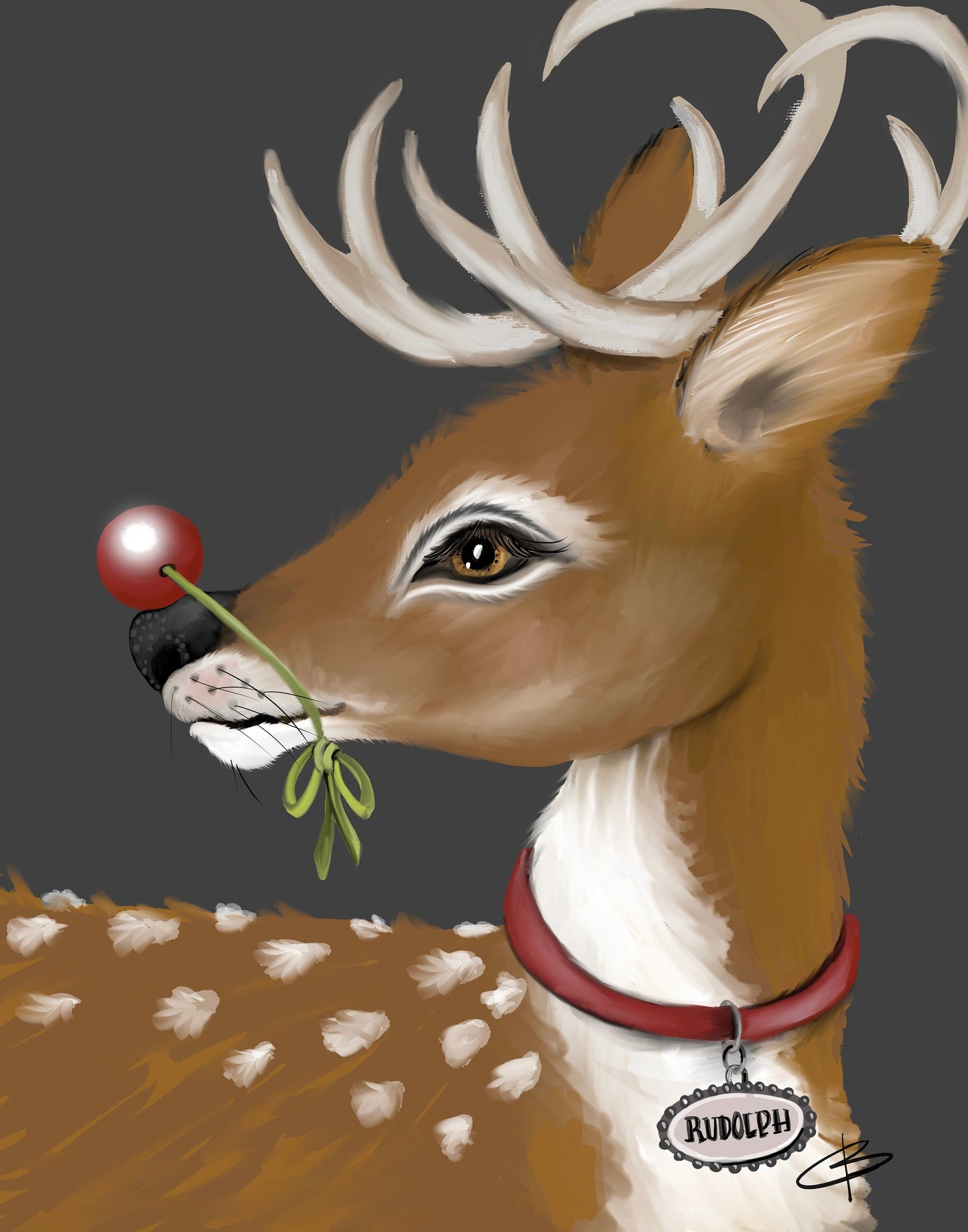 SET OF REINDEER