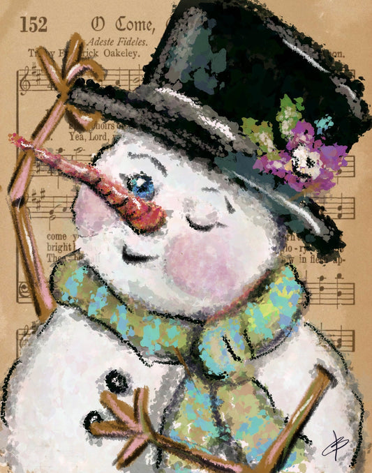 SNOWMAN WINK